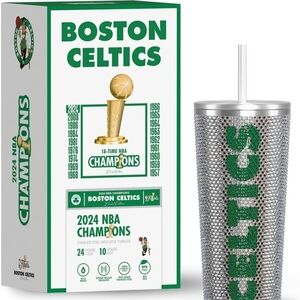 Silver Tumbler - 2024 NBA Champions Edition